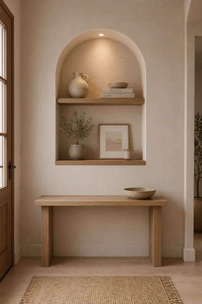 Arched Wall Niche