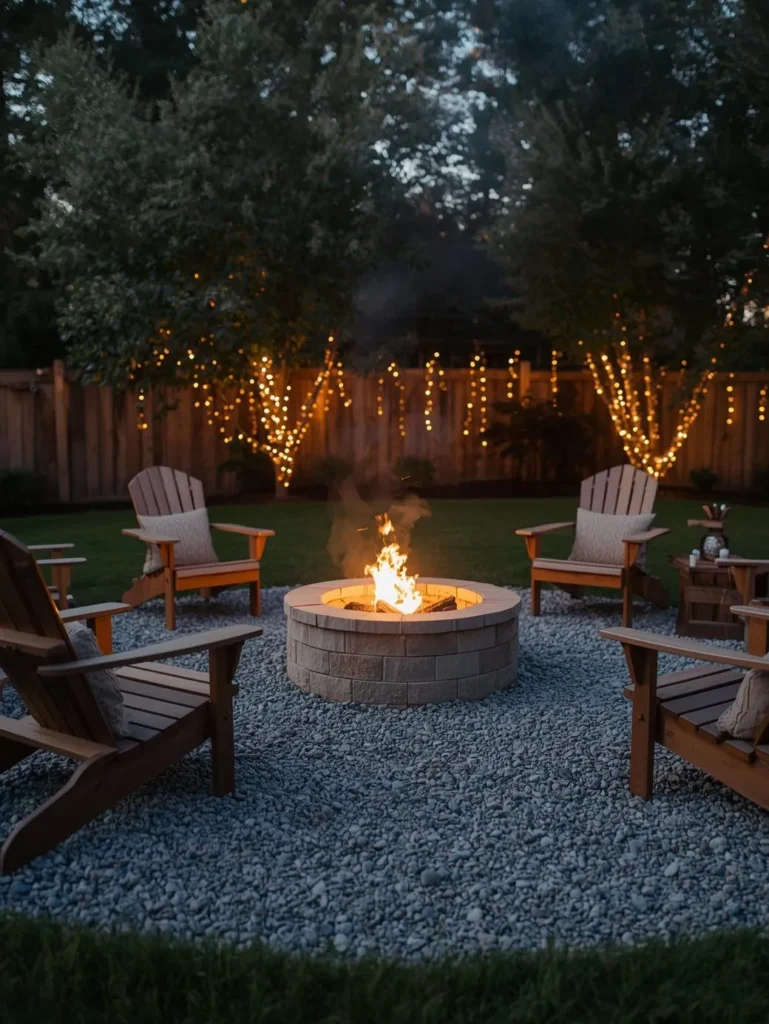 Gravel Fire Circle