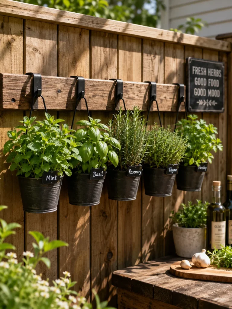 Hanging Herb Rail