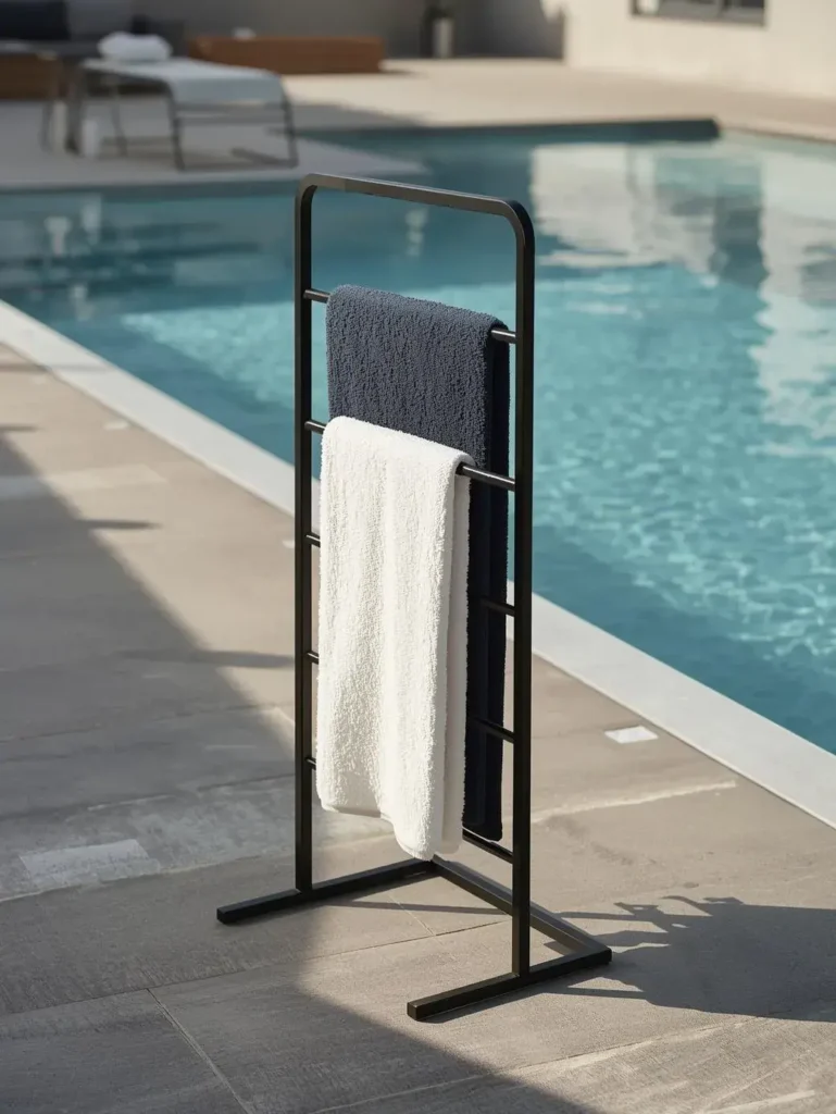 Metal Towel Stand 