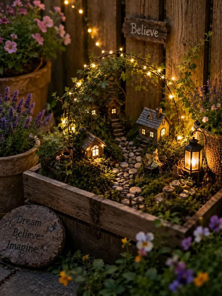 Mini Fairy Garden