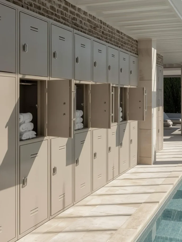 Outdoor Towel Locker