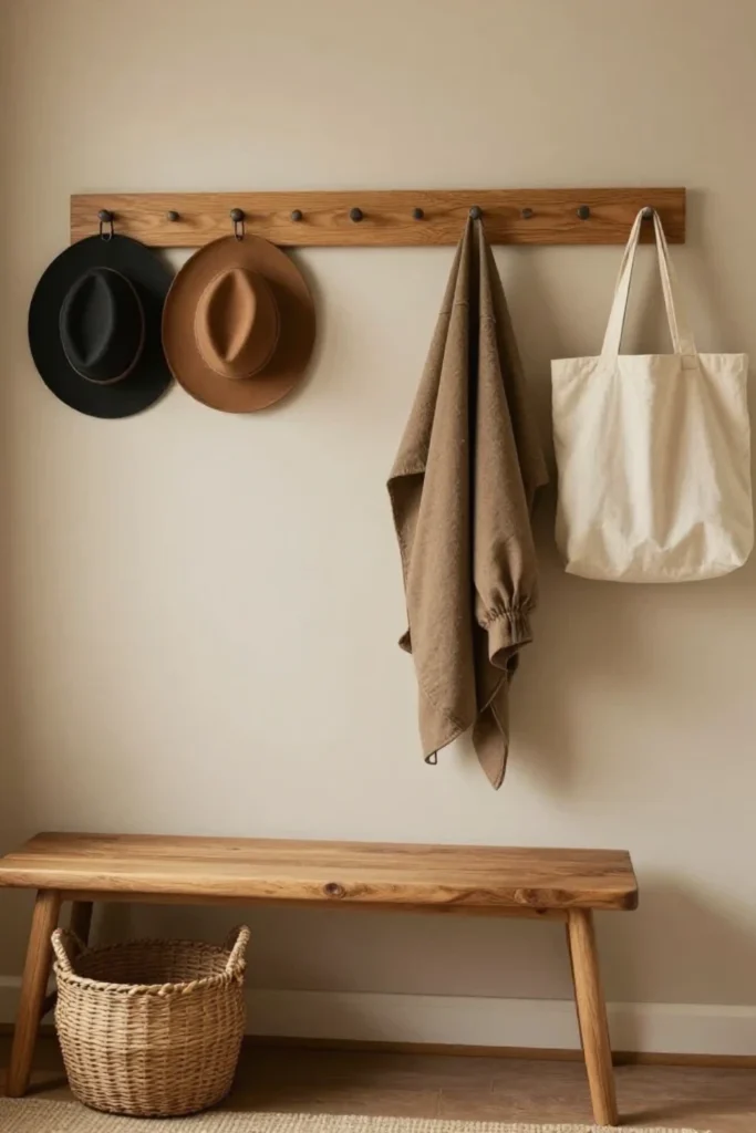 Peg Rail Wall