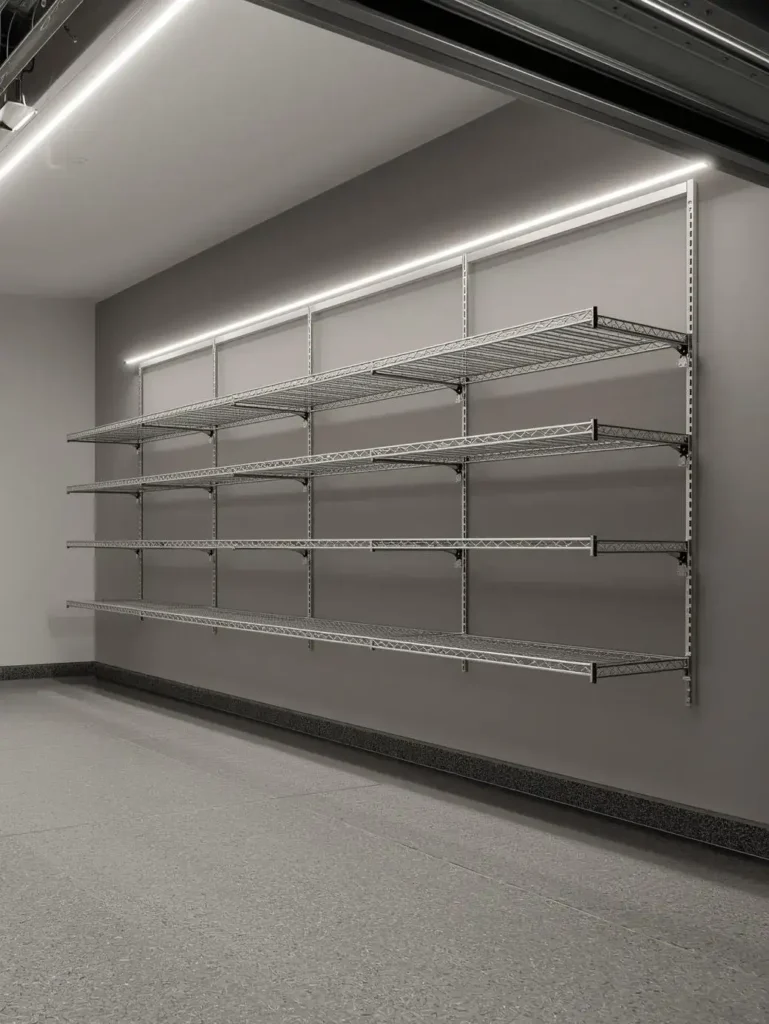 Sliding Track Shelves 