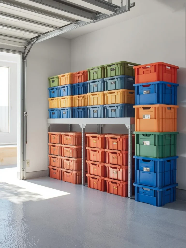 Stackable Storage Crates