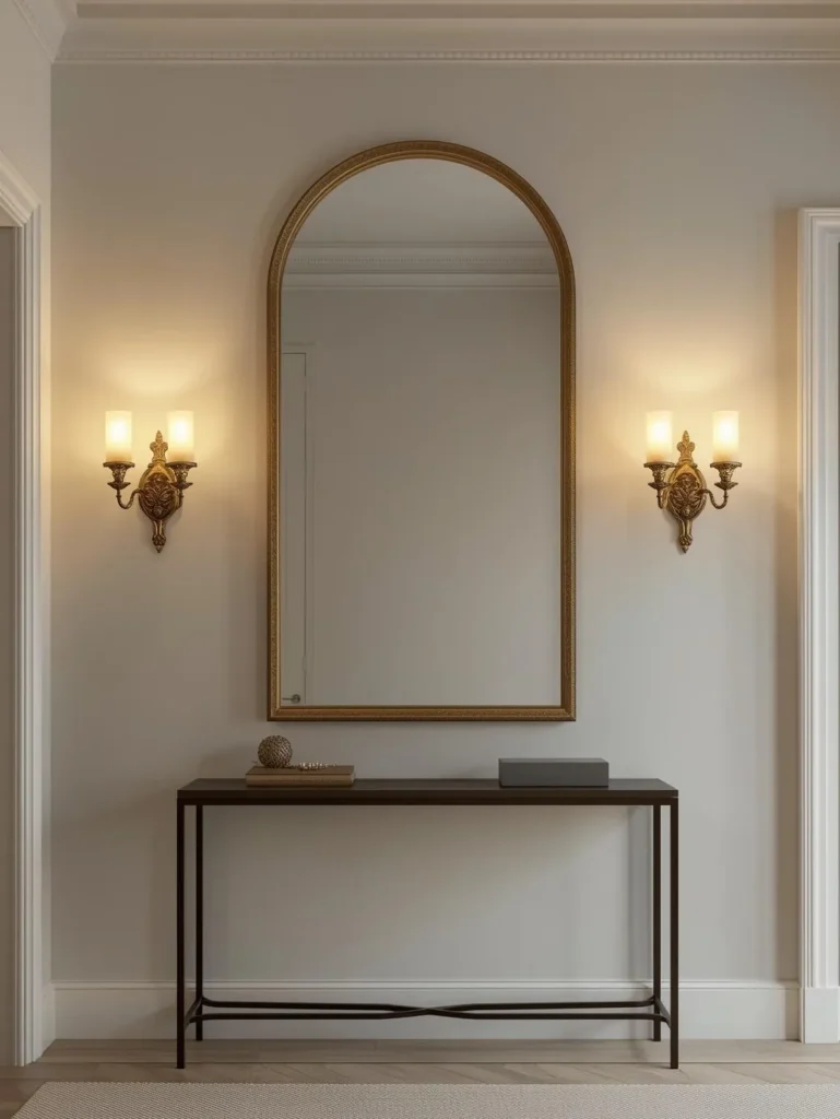 Symmetrical Sconce Pair