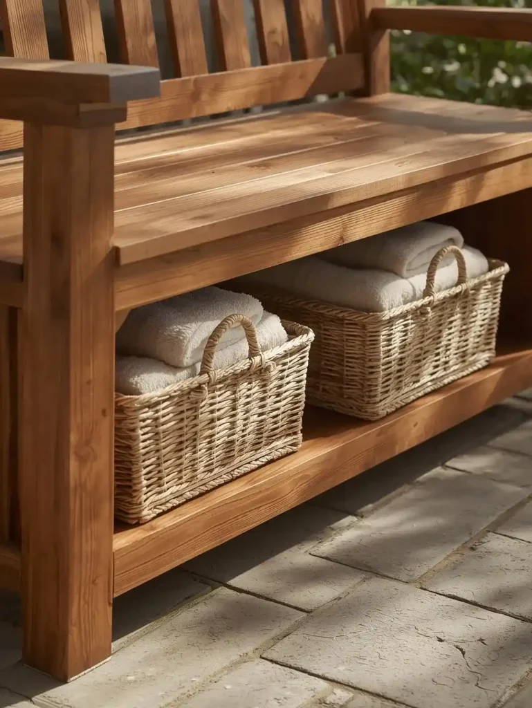 Under Bench Baskets 