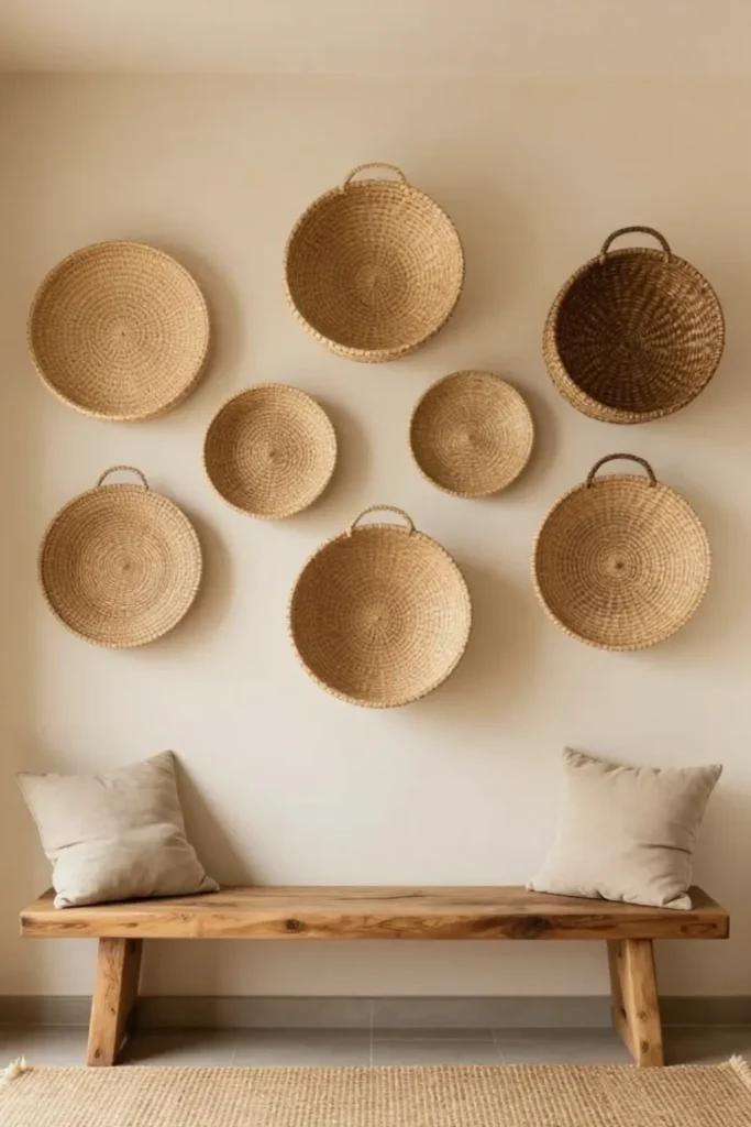 Woven Basket Wall